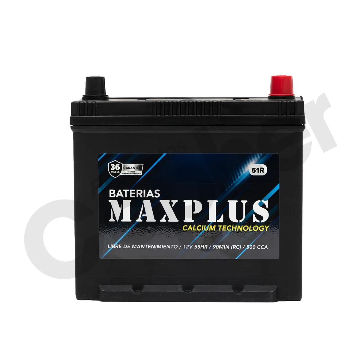 BATERIA MAXPLUS 51R 500CCA 55AH