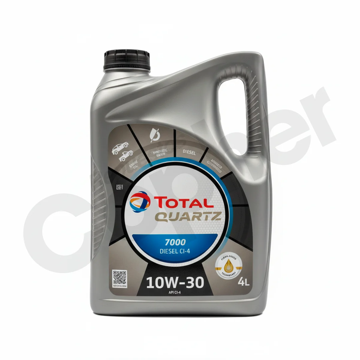 QUARTZ D7000 CI-4 10W30 3B4L 4L DIESEL