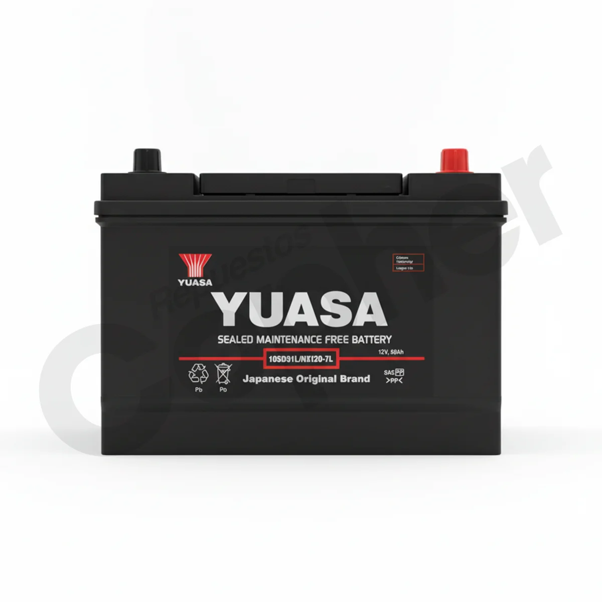 BATERIA YUASA 105D31L SMF 700CCA 93AH